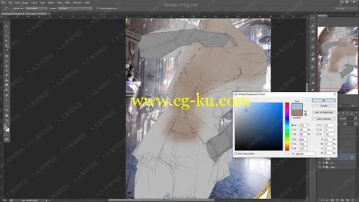 Sakimichan画师同人角色手绘实例视频教程第115季的图片3