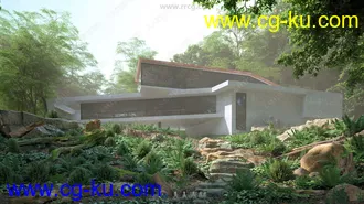 56组高品质枯藤老树岩石3D模型合集 Evermotion Archmodels第191季的图片3