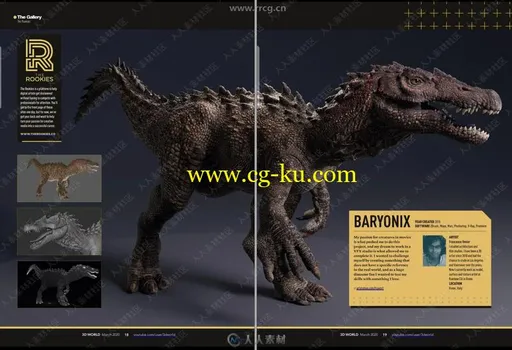 3D世界艺术杂志2019年3月刊的图片2