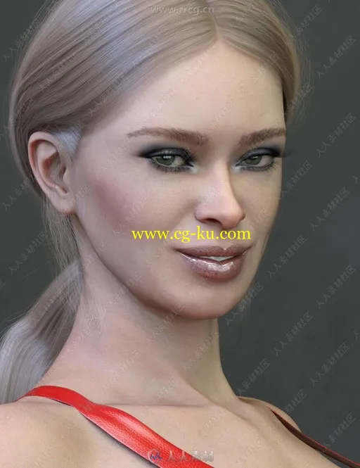 CJ 8 Pro经典女性形象角色3D模型合集的图片3