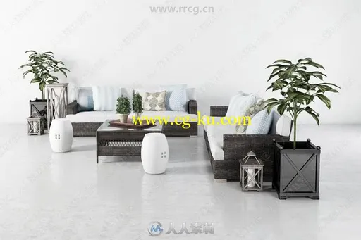 24组高品质沙发桌椅3D模型合集 Evermotion Archmodels第193季的图片3