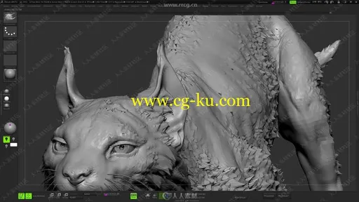 ZBrush动物数字雕刻解剖学大师级视频教程的图片3