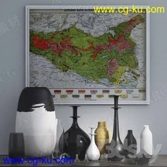 400组精品家居装饰品3D模型合集的图片2