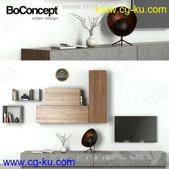 50组精品衣柜橱柜家具3D模型合集的图片3