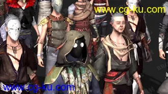 229组iClone功夫动作人物角色动画与3D模型合集的图片2