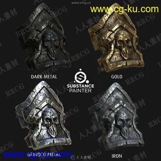 27组3A级游戏Substance Painter智能材质合集的图片1