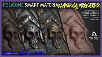 27组3A级游戏Substance Painter智能材质合集的图片3