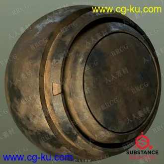 38组复古破旧高品质Substance智能材质合集的图片2
