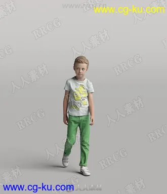 20组日常人物休闲生活行为姿势高质量3D模型第四季的图片1