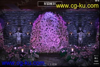 爱心亲密花海科幻角色场景3D模型合集的图片3