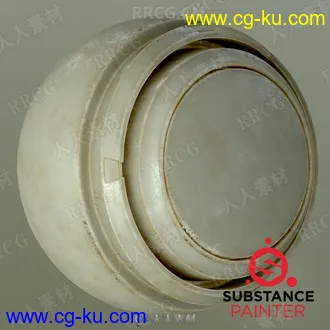 35组substance painter大理石雕刻智能材质合集的图片3