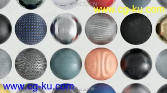 C4D中Arnold Octane和Redshift兼容高质量渲染材质合集的图片1
