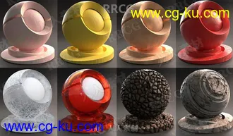 500组高质量C4D Redshift渲染无缝纹理材质合集V4.0版的图片2