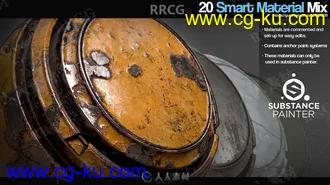 20组极品破旧金属陶瓷等表面纹理材质合集的图片2
