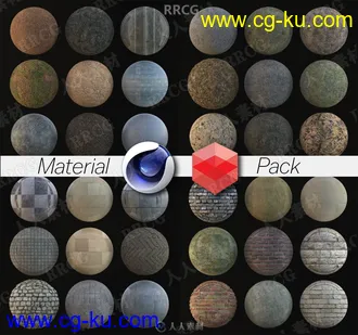 99组精品各类型Redshift渲染C4D纹理材质合集的图片2