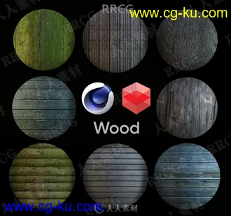 99组精品各类型Redshift渲染C4D纹理材质合集的图片3