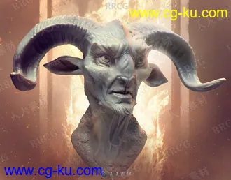 15组怪物基础网格Zbrush 3D模型与170组Zbrush笔刷合集的图片2