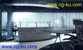 70组高品质办公桌子椅子前台柜子相关3D模型合集 Evermotion Archmodels第89季的图片2