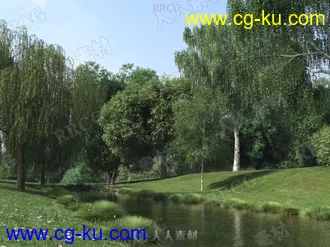 50组高质量各类树木植物3D模型合集的图片3