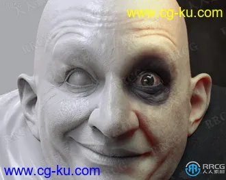43组ZBrush逼真人类角色皮肤笔刷合集的图片1