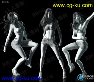 20组迷人舞蹈舞步模型动作姿势设计Reallusion模板的图片3