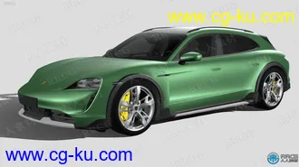 30组保时捷Porsche跑车汽车3D模型合集的图片2