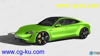 30组保时捷Porsche跑车汽车3D模型合集的图片3