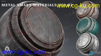 25组金属Substance Painter智能PBR材质合集的图片2