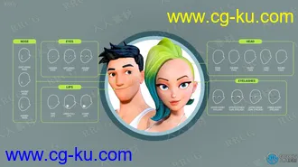 3D卡通人物角色设计Reallusion插件的图片2