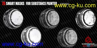 25组划痕破损痕迹Substance高质量高清智能PBR材质合集的图片2