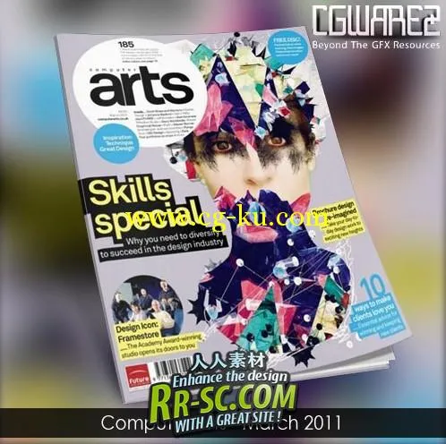 《数字艺术2011.3月刊》（Computer Arts – March 2011）的图片1