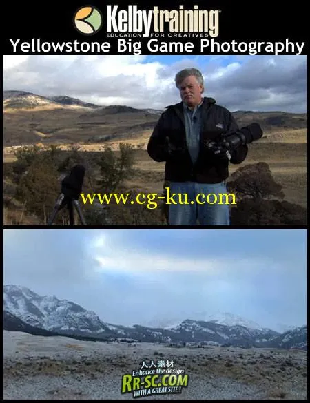 《野生动物园摄影训练教程》KelbyTraining Yellowstone Big Game Photography的图片2