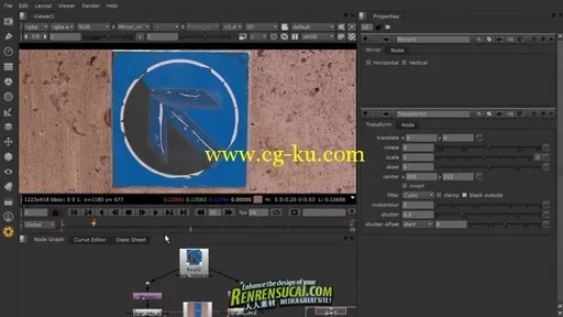 《NUKE合成节点变化高级训练教程》Digital-Tutors NUKE Node Reference Library: Transform的图片3