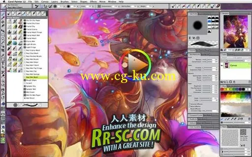 《数字绘图软件》(Corel Painter)v12.0.0.502的图片2