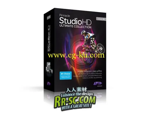 《品尼高视频编辑软件》(Pinnacle Studio HD Ultimate Collection)v15的图片1