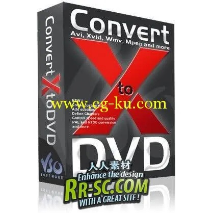 《视频文件转换》VSO Software ConvertXtoDVD v4.1.19.365的图片1
