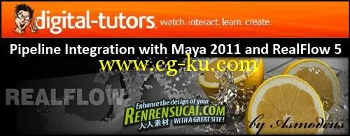 Maya 2011和RealFlow 5整合教程  Maya 2011 and RealFlow的图片1