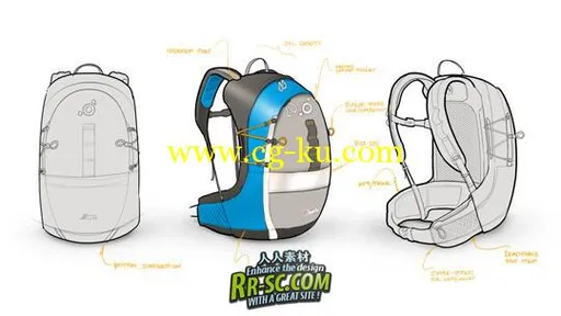 《Luxology官方modo系列视频教程--背包建模》Luxology.modo.Training.Video.Backpack.Modeling的图片2