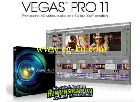 《Sony Vegas PRO 11大师班教程与插件合辑》Sony Vegas PRO 11.0 Build 371 Includes Collection P的图片1
