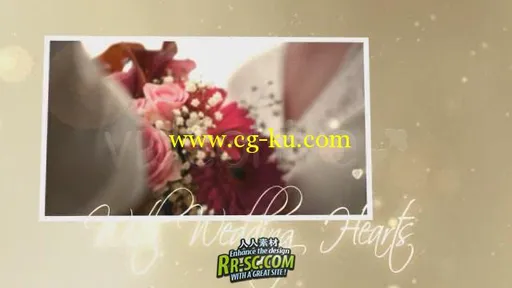 《真爱的心婚纱板式 AE片头包装模板》Videohive wedding hearts 153475的图片2