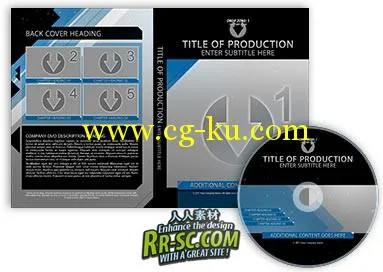 《DVD设计板式08 AE包装模板》Pro Motion Menu Kit 08 Corporate Edge的图片2