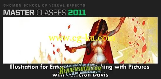《Gnomon 2011年度大师班教程 - Photoshop艺术插画高级教程》Master Classes 2011 Illustration for Ent的图片1