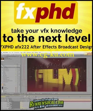 《影视广告级别AE设计教程》FXPHD AFX222 After Effects Broadcast Design的图片1