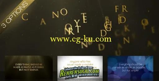 《席卷落地文字Logo板式 AE包装模板》Videohive wind swept text 150915 After Effects Project的图片1