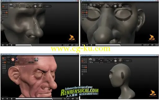 《sculptris数字雕刻三维教程》Elephorm learning sculptris的图片2