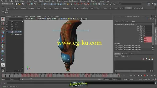 《Unity手机游戏开发之骨骼绑定与动画教程》Digital-Tutors Unity Mobile Game Development Rigging and的图片7