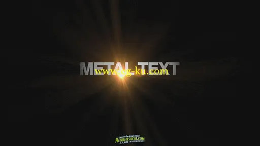 《金属电影预告文字效果 AE包装模板》DropDrop Metal Movie Trailer Text的图片1
