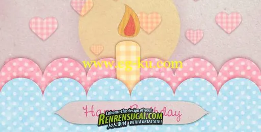 《快乐生日贺卡 AE包装模板》Videohive Happy Birthday Card 180512 After Effects Project的图片1