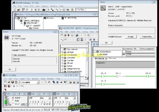《西门子工控编程软件V7 5.5 SP2破解版32/64位win》Siemens Simatic Step7 5.5 SP2 32bit & 64bit的图片2