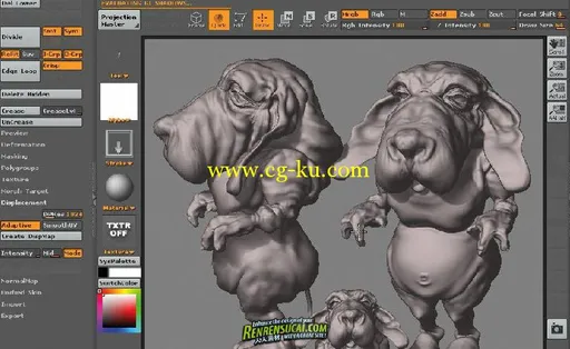 《Zbrush工作流程教程》Zbrush Production Pipeline: Zbrush and External 3D Programs的图片1